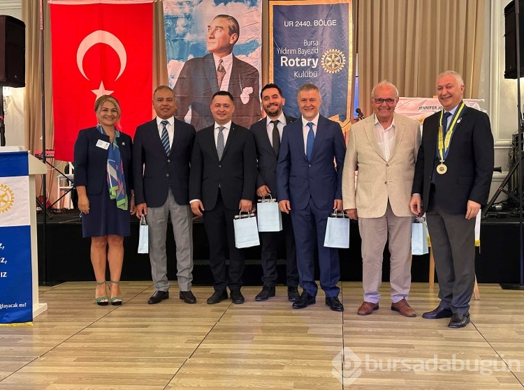 Yıldırım Bayezid Rotary'de devir teslim heyecanı