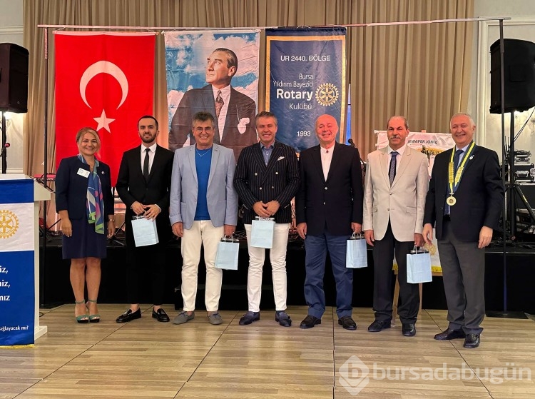 Yıldırım Bayezid Rotary'de devir teslim heyecanı