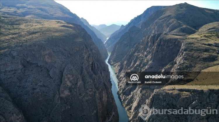 Erzincan'daki Karanlık Kanyon adrenalin tutkunlarının vazgeçilmezi oldu