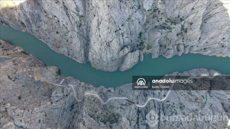 Erzincan'daki Karanlık Kanyon adrenalin tutkunlarının vazgeçilmezi oldu