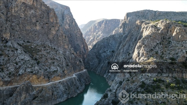Erzincan'daki Karanlık Kanyon adrenalin tutkunlarının vazgeçilmezi oldu