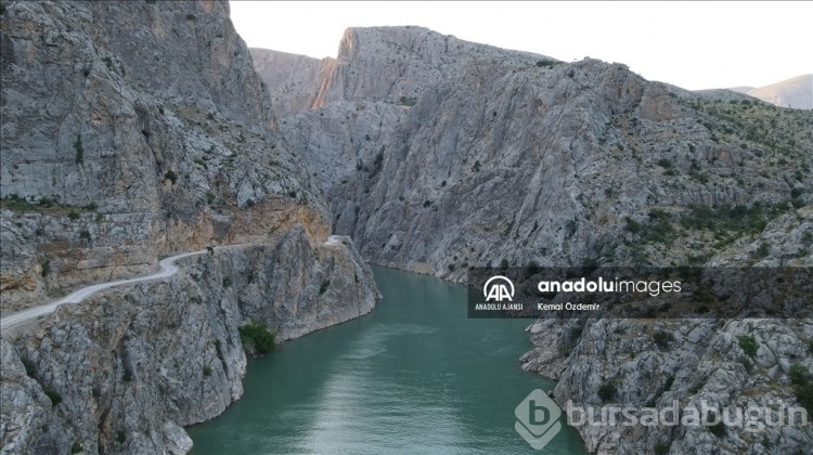 Erzincan'daki Karanlık Kanyon adrenalin tutkunlarının vazgeçilmezi oldu