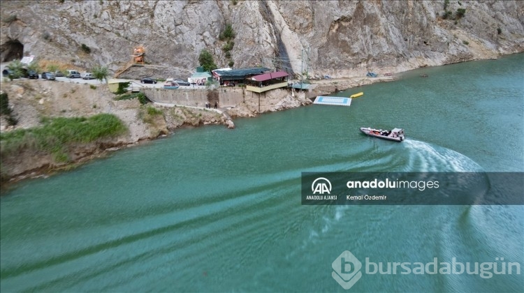 Erzincan'daki Karanlık Kanyon adrenalin tutkunlarının vazgeçilmezi oldu