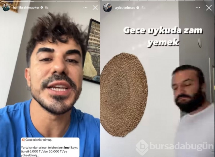 Gece yarısı gelen zamlara ünlüler de tepki gösterdi