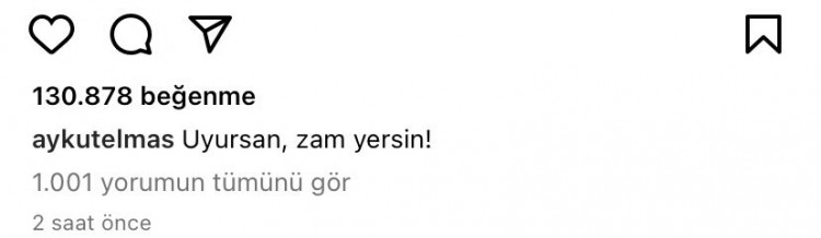 Gece yarısı gelen zamlara ünlüler de tepki gösterdi