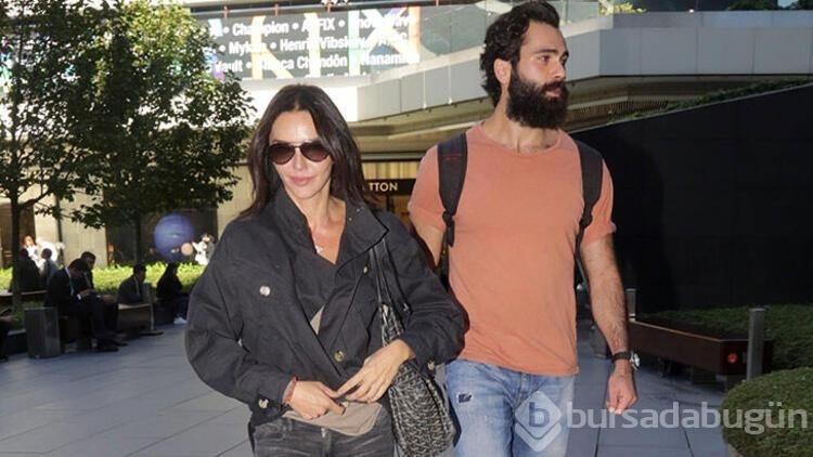 Hande Ataizi ve genç sevgilisi Dinç Aydoğdu'nun tatil kareleri