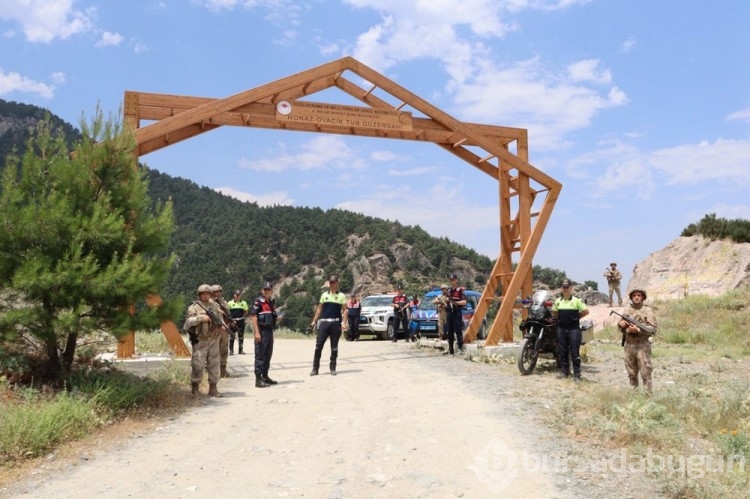 Yangın nöbeti... Komandolar nöbette
