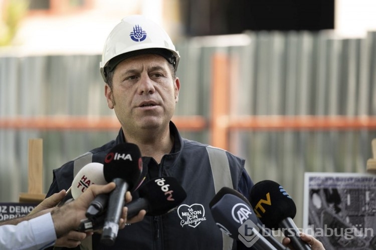 Esenler Otogarı'ndaki riskli köprüde güçlendirme çalışması