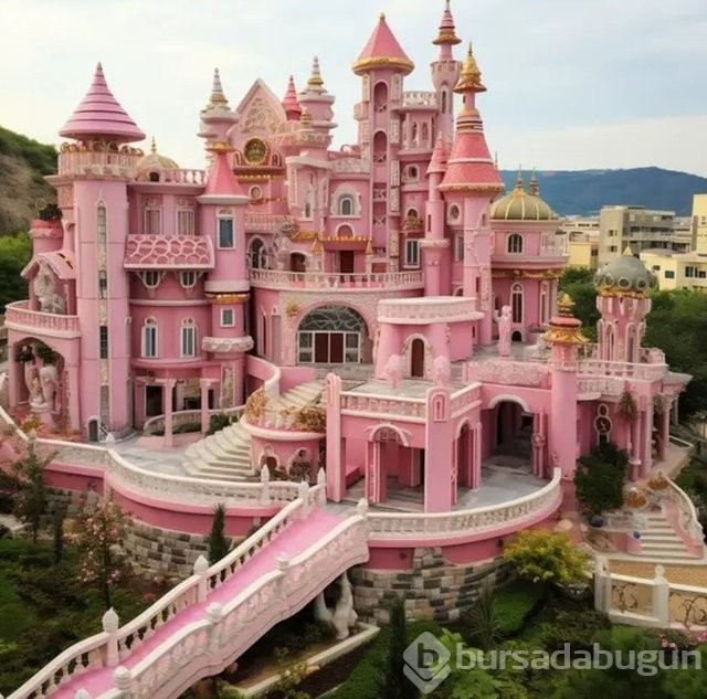 Yapay zek&acirc; ülkelere göre Barbie evleri tasarladı! İşte Türkiye'nin Barbie evi