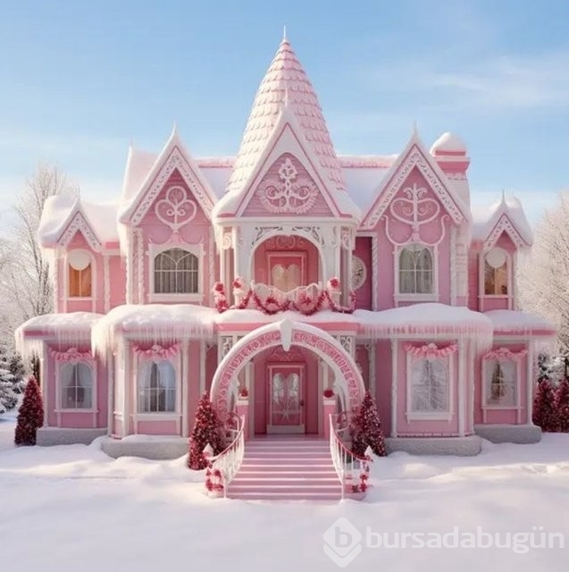Yapay zek&acirc; ülkelere göre Barbie evleri tasarladı! İşte Türkiye'nin Barbie evi