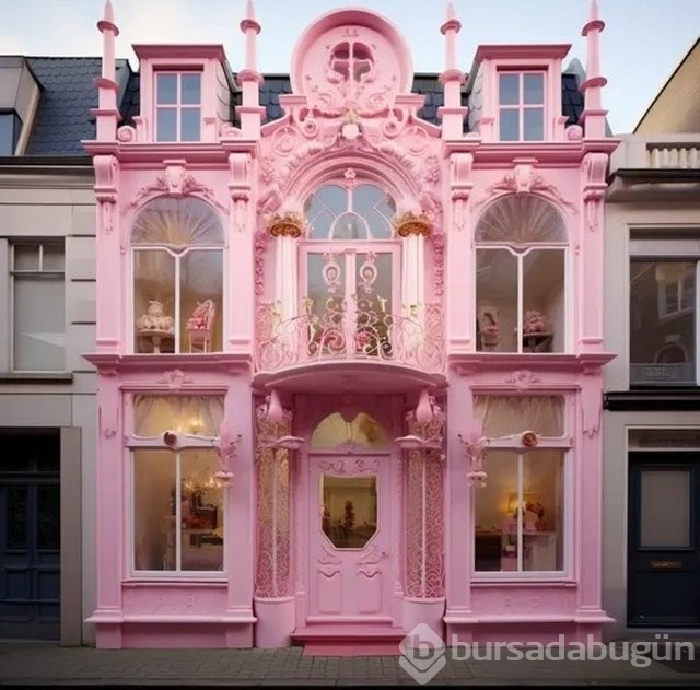 Yapay zek&acirc; ülkelere göre Barbie evleri tasarladı! İşte Türkiye'nin Barbie evi