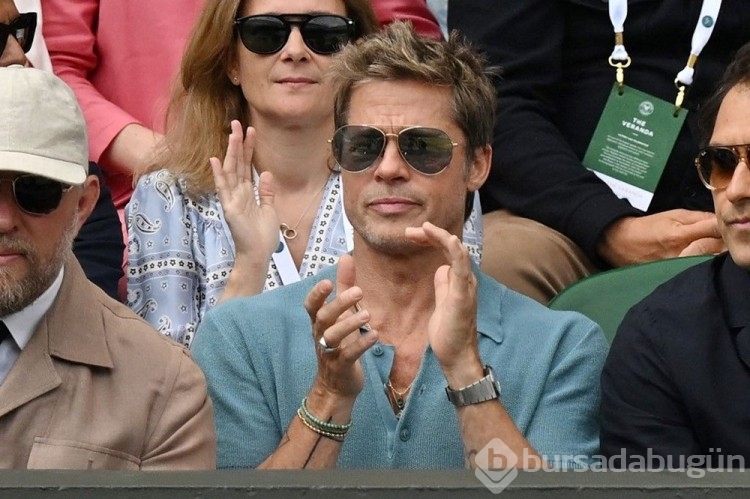 Wimbledon finaline kraliyet, Brad Pitt ve James Bond çıkarması