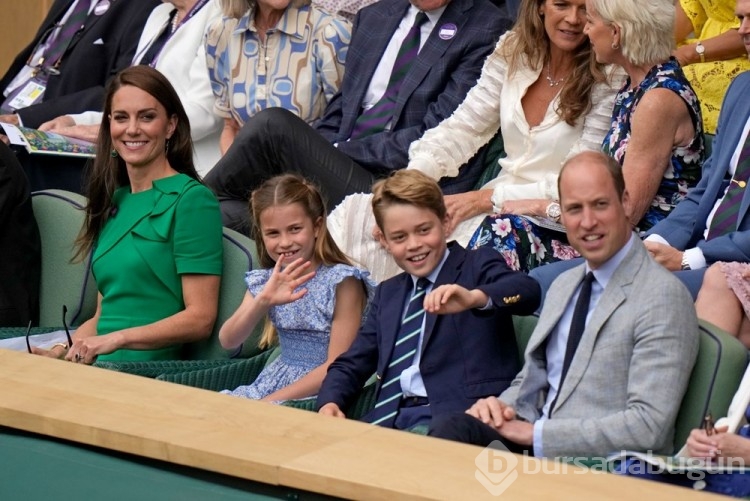 Wimbledon finaline kraliyet, Brad Pitt ve James Bond çıkarması