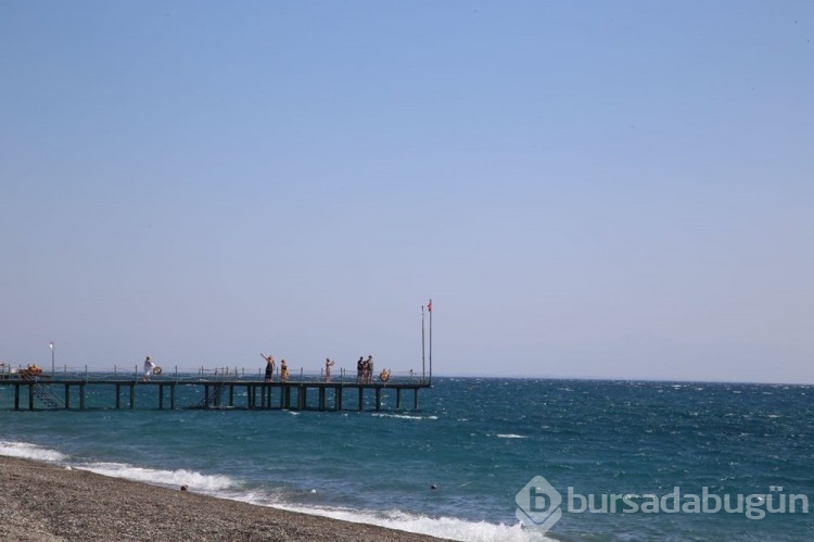 Tatil cenneti Kemer'de orman yangını
