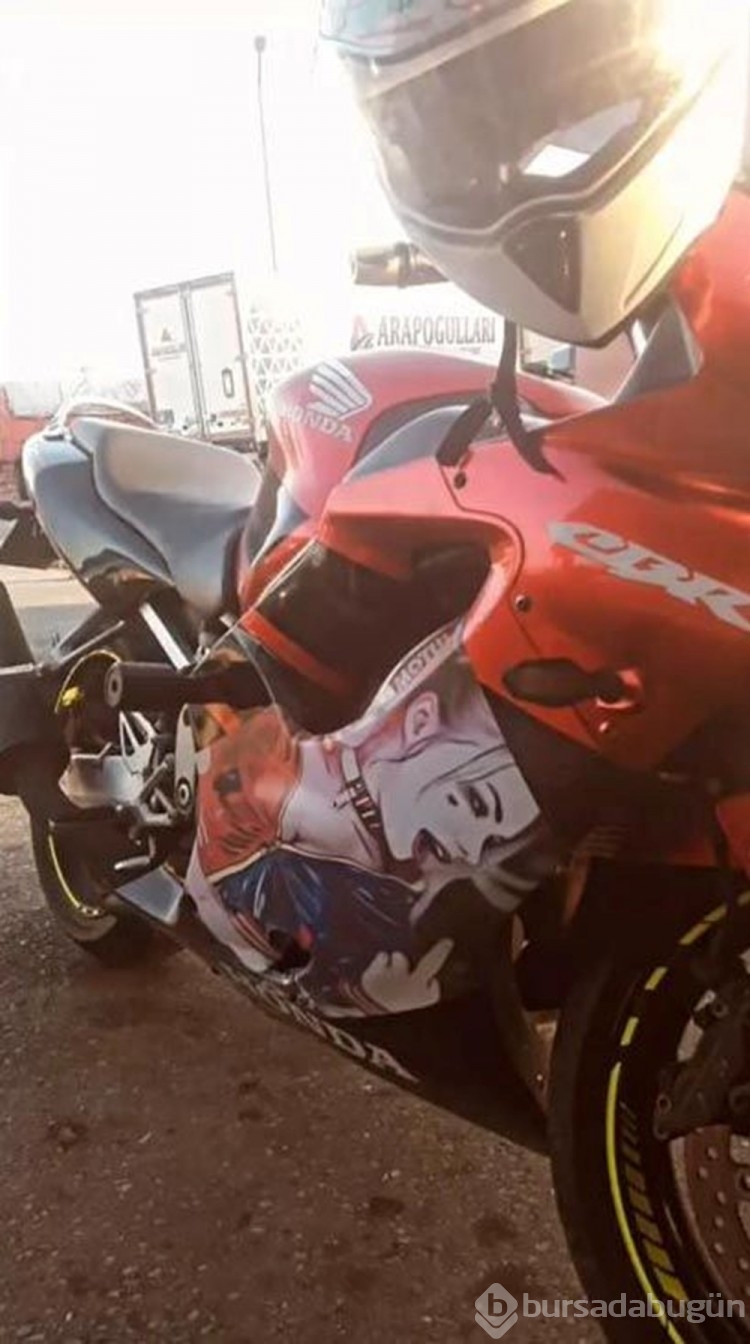 "Hayalim" dediği motosikleti 4 gün önce almıştı
