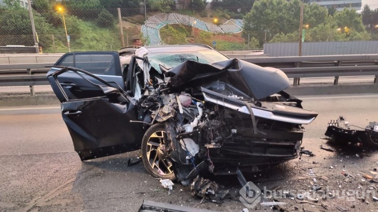 Haliç Köprüsü'nde trafik kazası: 2 yaralı
