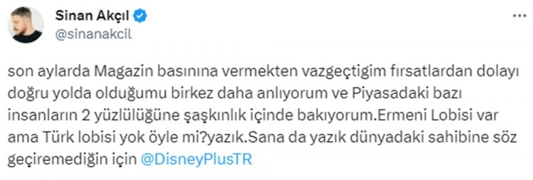 Disyney'in Atatürk dizisi kararına ünlülerden tepkiler