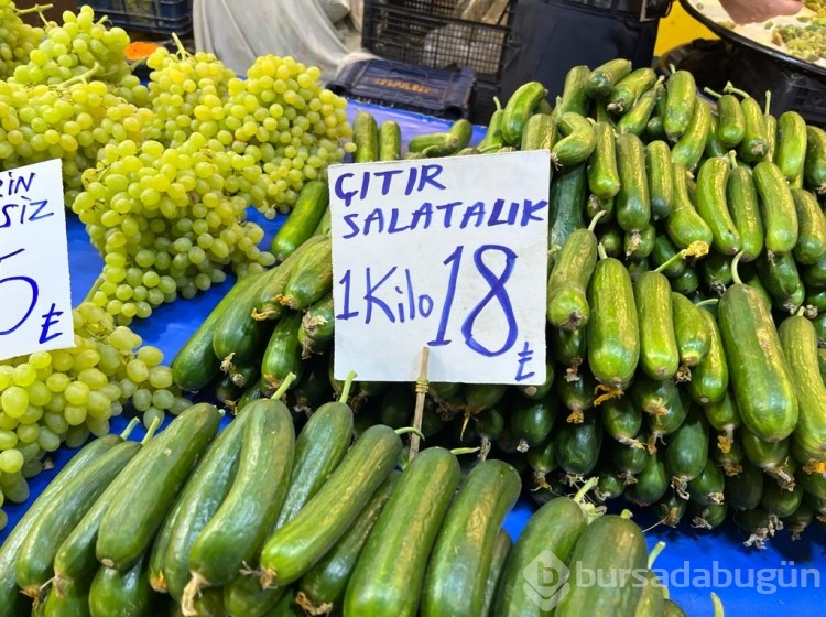 Bursa'nın pazarlarında fiyatlar ne durumda? İlçelerdeki farklılık nasıl?