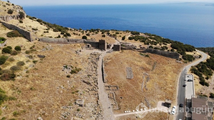 Assos Antik Kenti'nde 2 bin 300 yıllık ağırlık bulundu