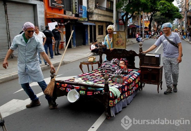 Dünya Tembellik Günü yatarak kutlandı