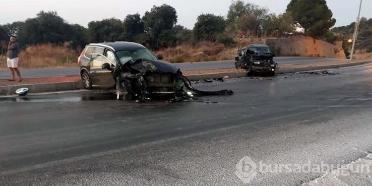 Olgun Şimşek trafik kazası geçirdi