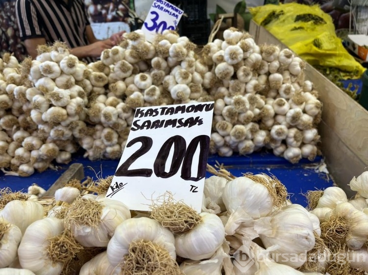 Bursa'da pazar fiyatları her hafta değişiyor! Sarımsağa 50 lira zam...