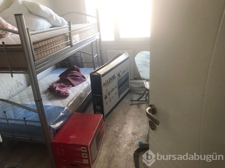 Kayseri'de kiracı arkasında çöp ev bıraktı