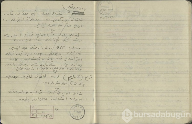 Atatürk'ün el yazısı notları ortaya çıktı
