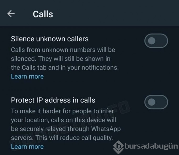 WhatsApp'ta IP adresi gizlenebilecek