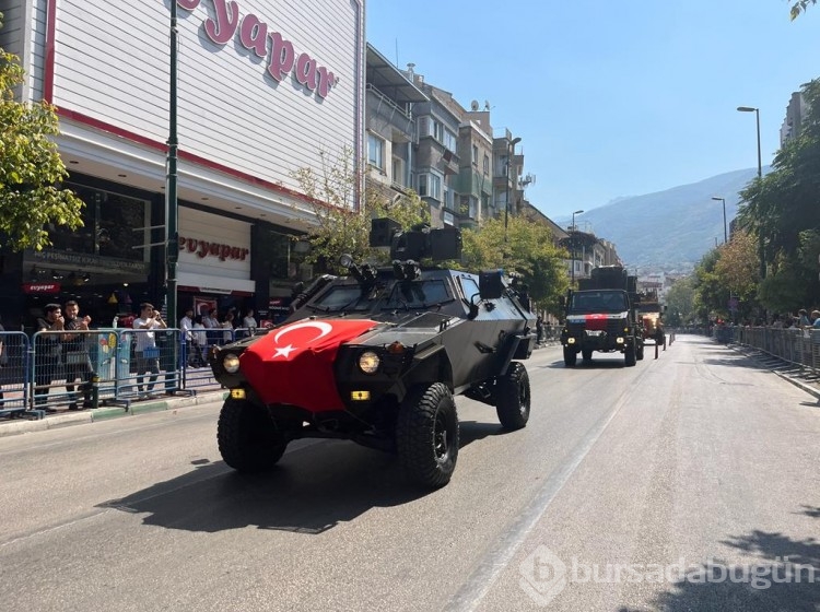 Bursa'da 30 Ağustos Zafer Bayramı coşkusu
