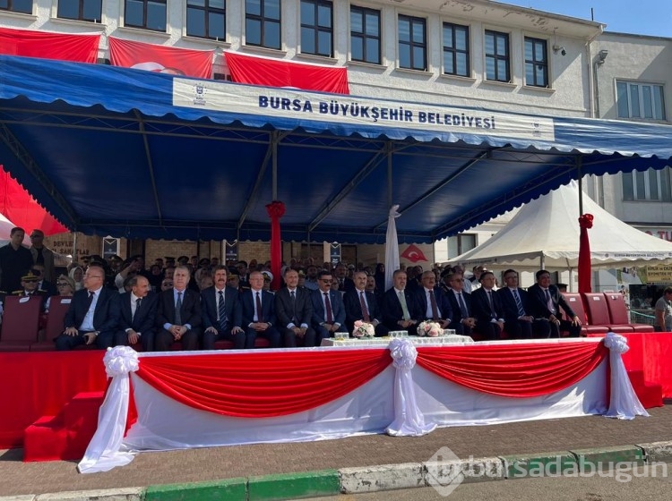 Bursa'da 30 Ağustos Zafer Bayramı coşkusu
