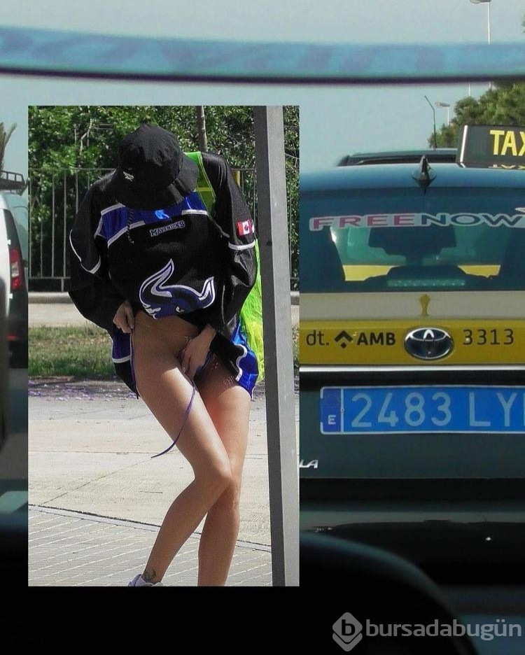 Didem Soydan bikinisini sokak ortasında düzeltti