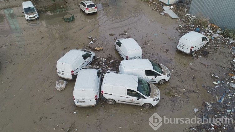 İstanbul'daki sel bilançosu böyle görüntülendi