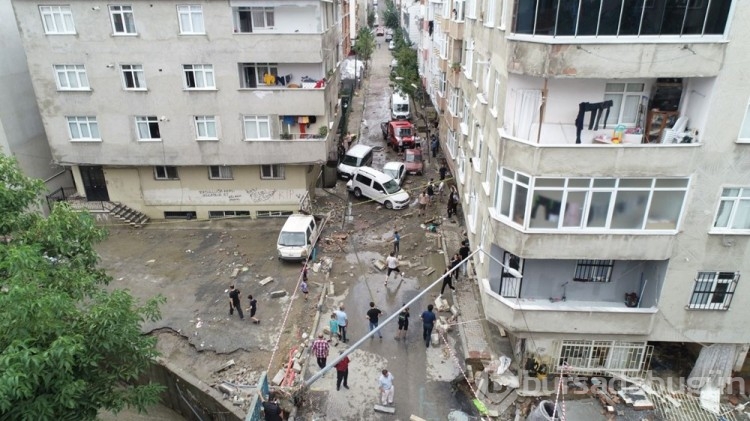 İstanbul'daki sel bilançosu böyle görüntülendi