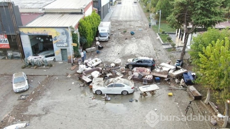 İstanbul'daki sel bilançosu böyle görüntülendi