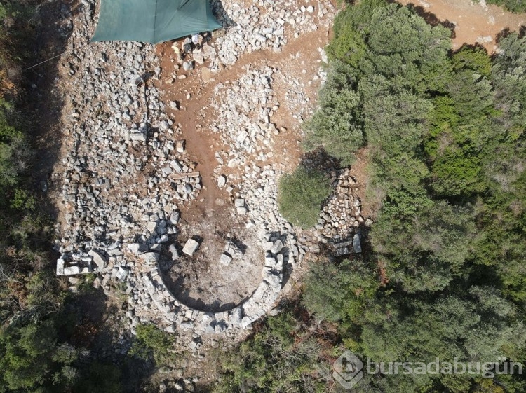 Muğla'daki Sedir Adası'nda antik surlar ortaya çıkıyor