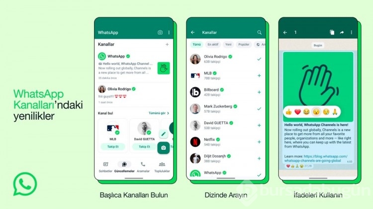 WhatsApp duyurdu: Kanallar özelliği Türkiye'ye geldi