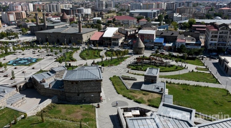 Erzurum il merkezi "Kültür Yolu Projesi" ile açık hava müzesine dönüştü