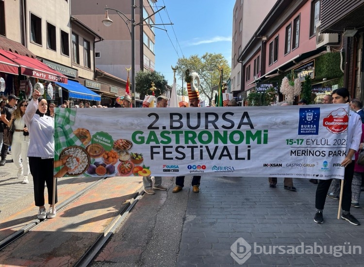Bursa'da 2. Gastronomi Festivali başladı