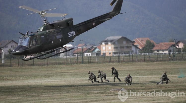 EUFOR'dan Bosna Hersek'te kapsamlı tatbikat