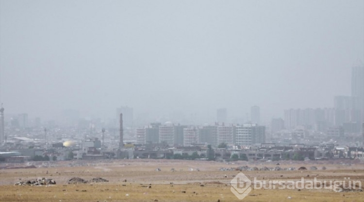 Erbil'de toz fırtınası