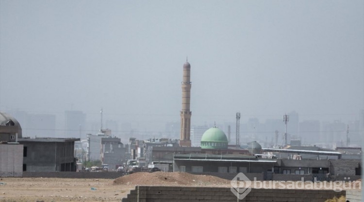Erbil'de toz fırtınası