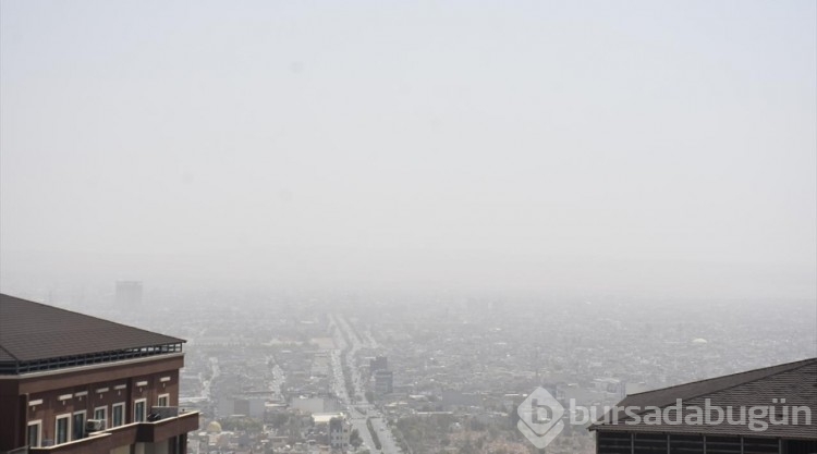 Erbil'de toz fırtınası