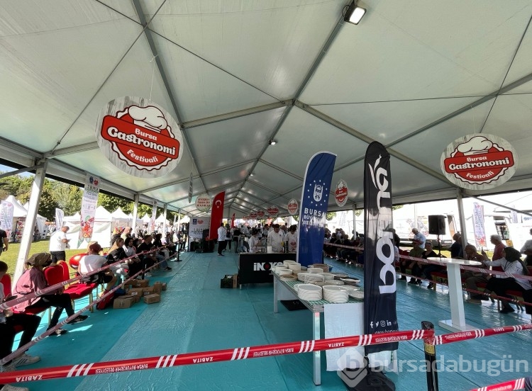 Bursa Gastronomi Festivali etkinlikleri başladı