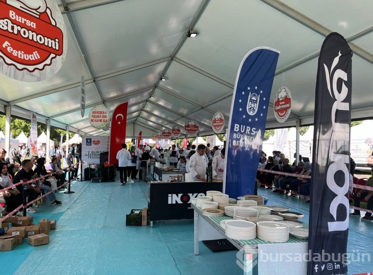 Bursa Gastronomi Festivali etkinlikleri başladı