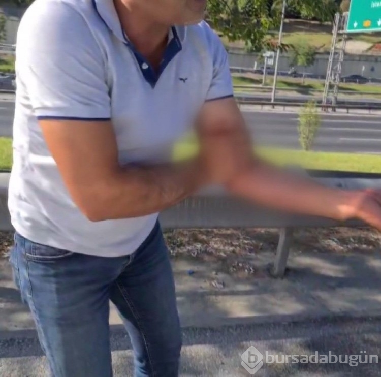 Kağıthane'de trafikte bıçaklı yol kavgası
