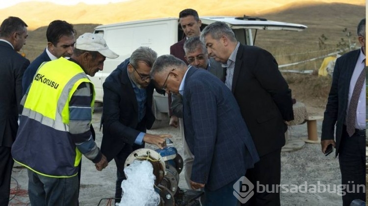 385 metre derinlikten çıkarıldı: Saniyede 5 litre akıyor!
