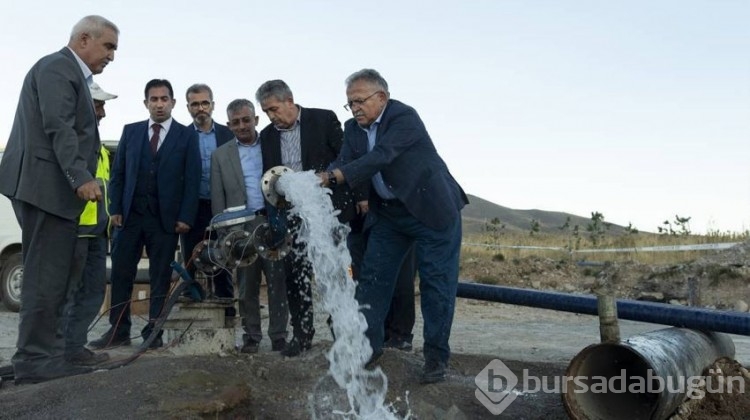385 metre derinlikten çıkarıldı: Saniyede 5 litre akıyor!
