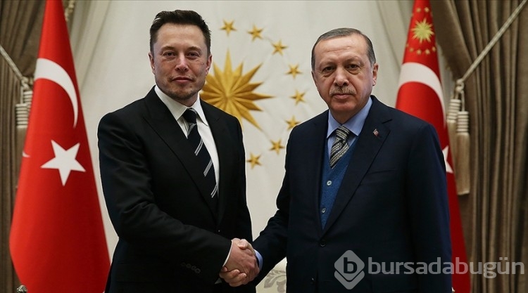 Cumhurbaşkanı Erdoğan, Elon Musk ile görüştü