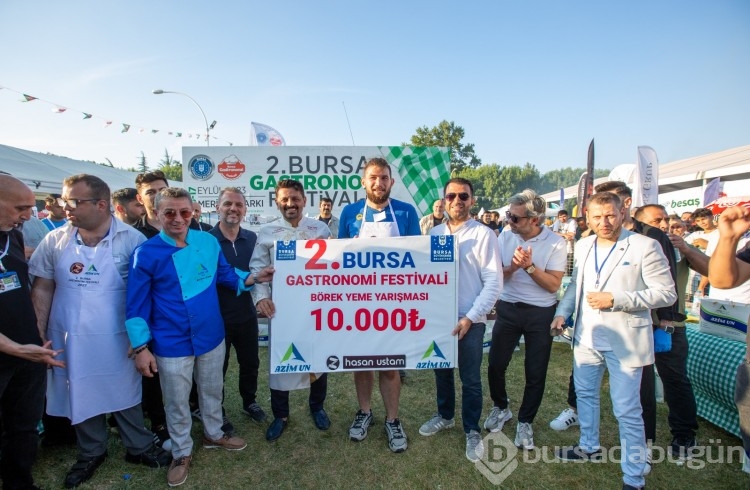 Bursa Gastronomi Festivali 3 günde 500 bin ziyaretçi ağırladı
